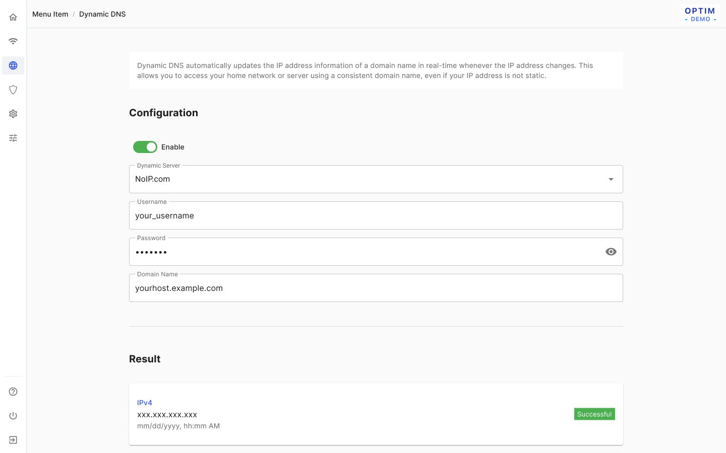 Dynamic DNS