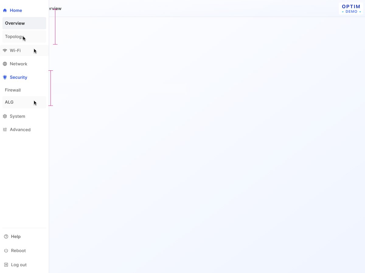 Header & sidebar enhancement